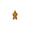 Gold Unown